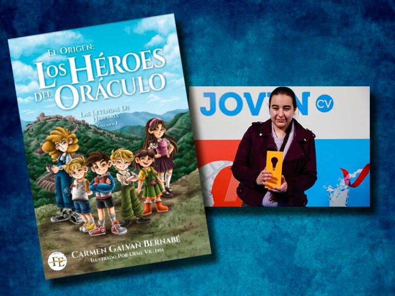 Portada del libro El Origen: Los Héroes del Oráculo de Carmen Galvañ.