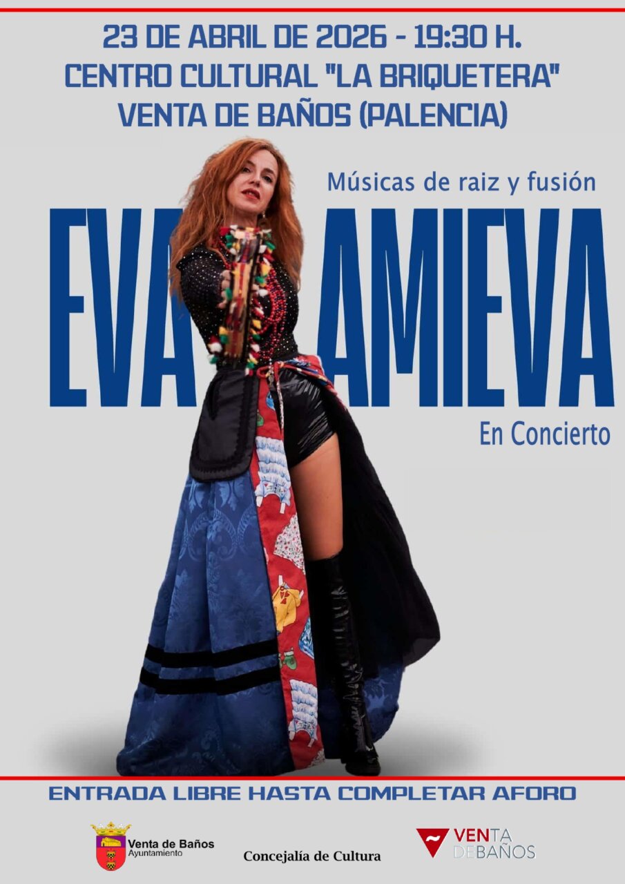 Eva Amieva en concierto fusionando música tradicional y ritmos urbanos.