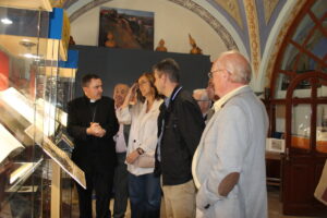 Inauguración de la exposición sobre Beatos y Códices en el Monasterio de San Zoilo.