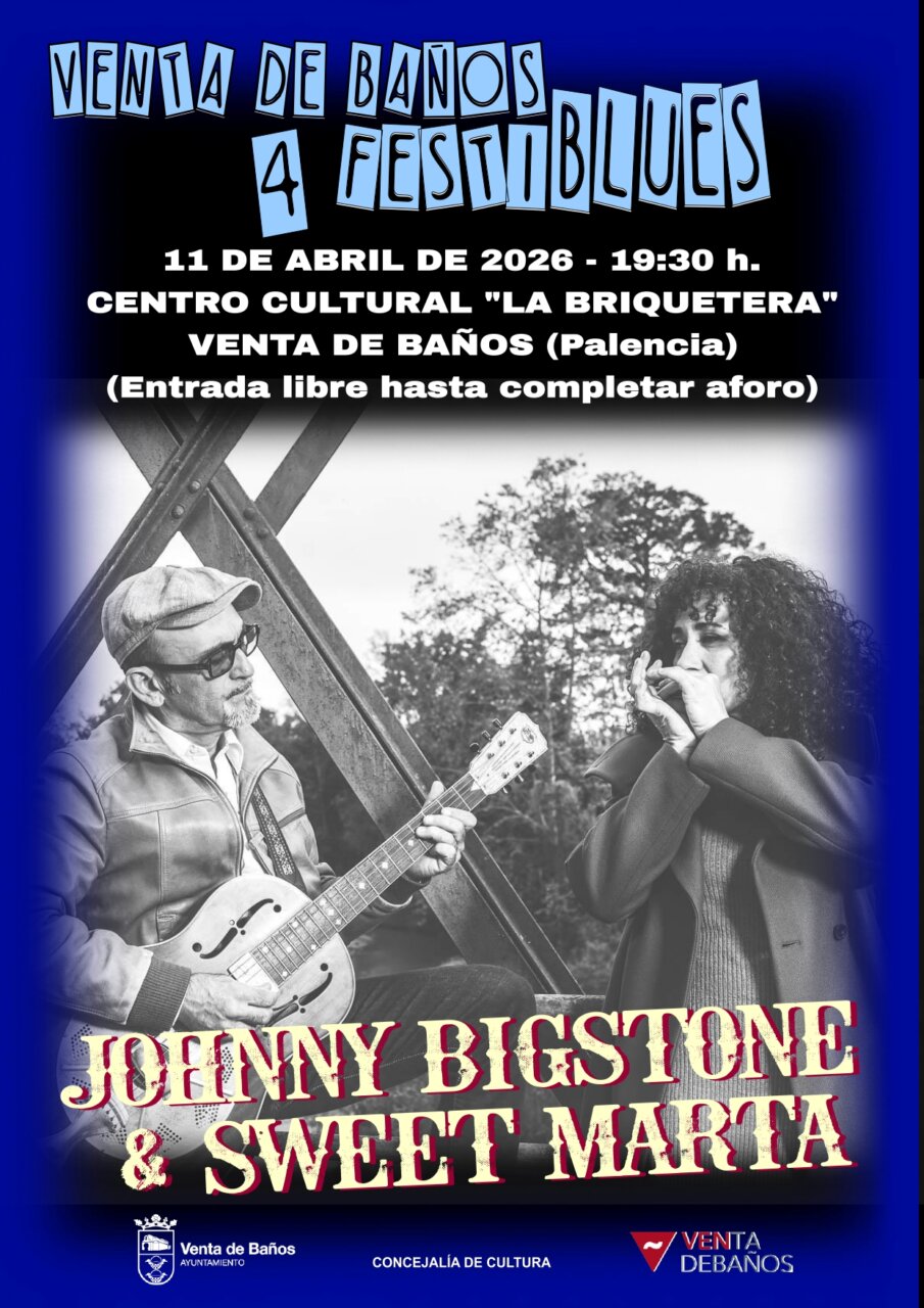 Johnny Bigstone y Sweet Marta en el Festi Blues de Venta de Baños