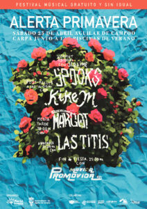 Cartel del III Festival Alerta Primavera en Aguilar de Campoo