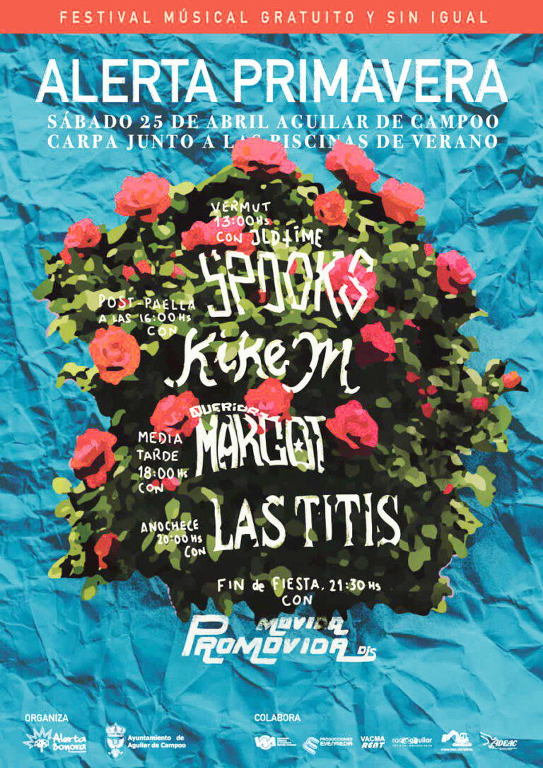 Cartel del III Festival Alerta Primavera en Aguilar de Campoo