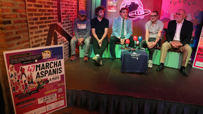 Presentación de la 47 Marcha Aspanis en Universonoro, Palencia