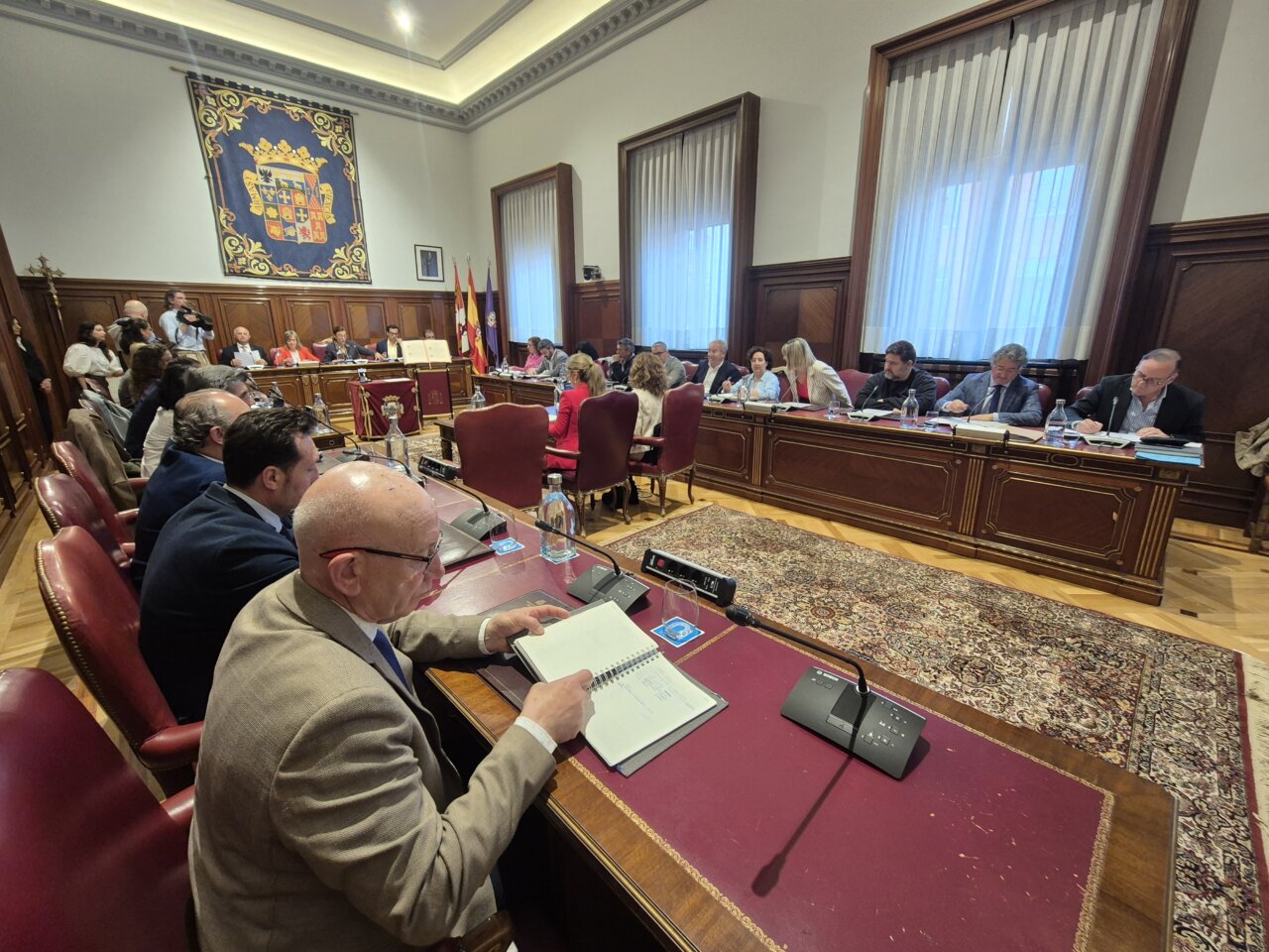 Pleno de la Diputación de Palencia del 30 de abril de 2026.