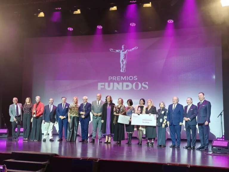 Ceremonia de entrega de los Premios Fundos en Palencia con varios premiados