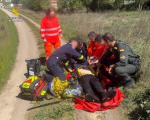 Rescate de montañeros heridos en el Curavacas por la Guardia Civil