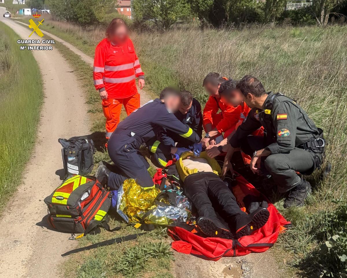 Rescate de montañeros heridos en el Curavacas por la Guardia Civil