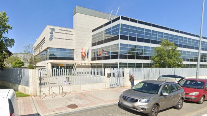 Edificio de la sede de la Seguridad Social en Palencia