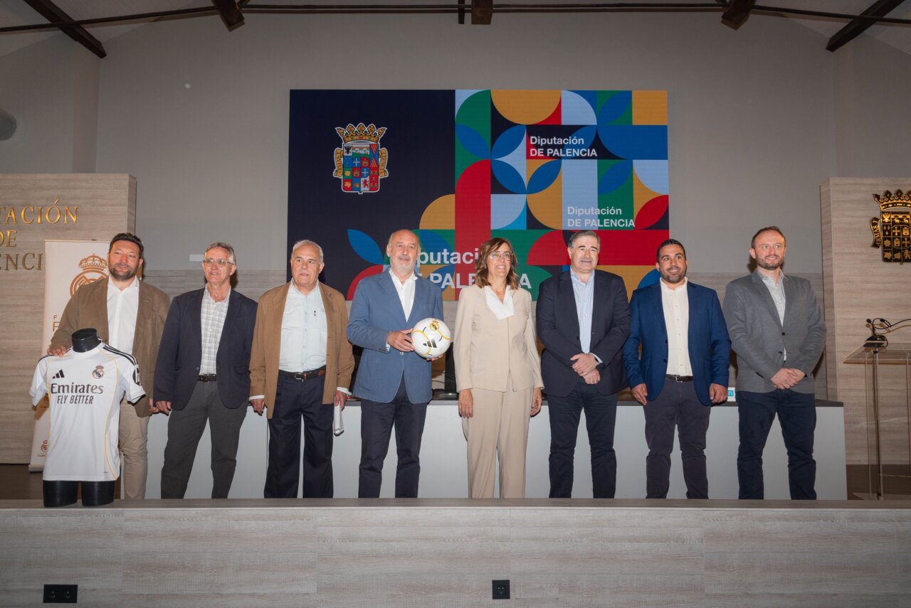 Presentación de los Campus Experience de la Fundación Real Madrid en Palencia