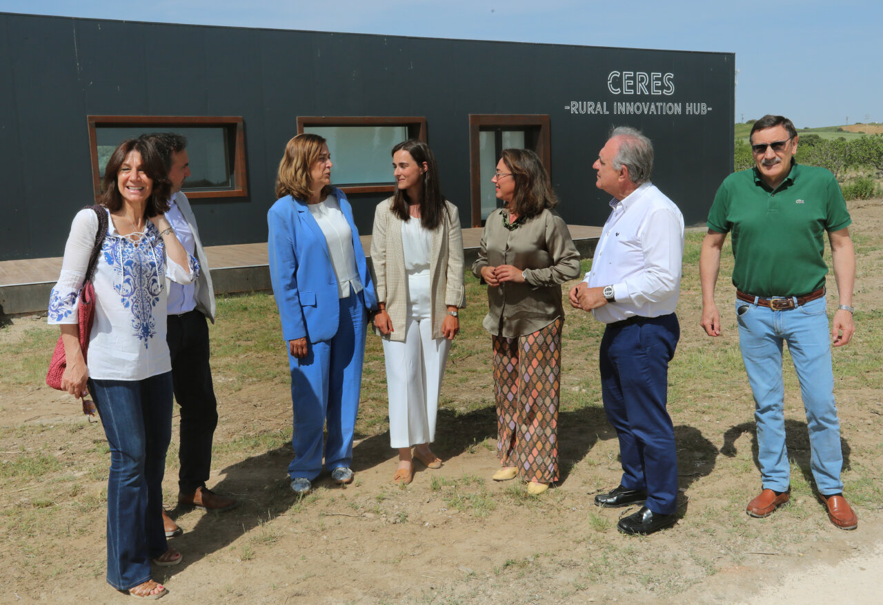 Presentación del CERES Rural Innovation Hub en Perales, Castilla y León.