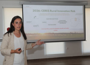 Presentación sobre el CERES Rural Innovation Hub en Castilla y León