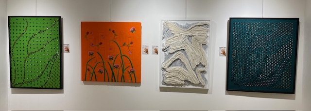 Cuatro obras de arte de José Antonio Sancho en exposición