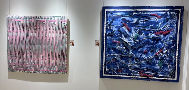 Obras de José Antonio Sancho en la exposición Estación final