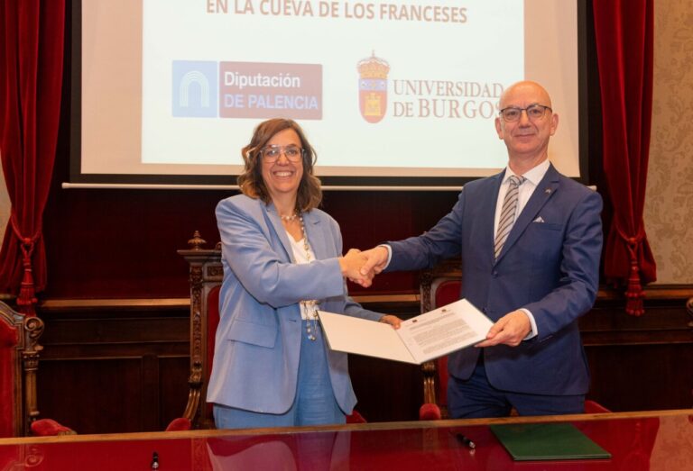 Firma de convenio entre la Diputación de Palencia y la Universidad de Burgos