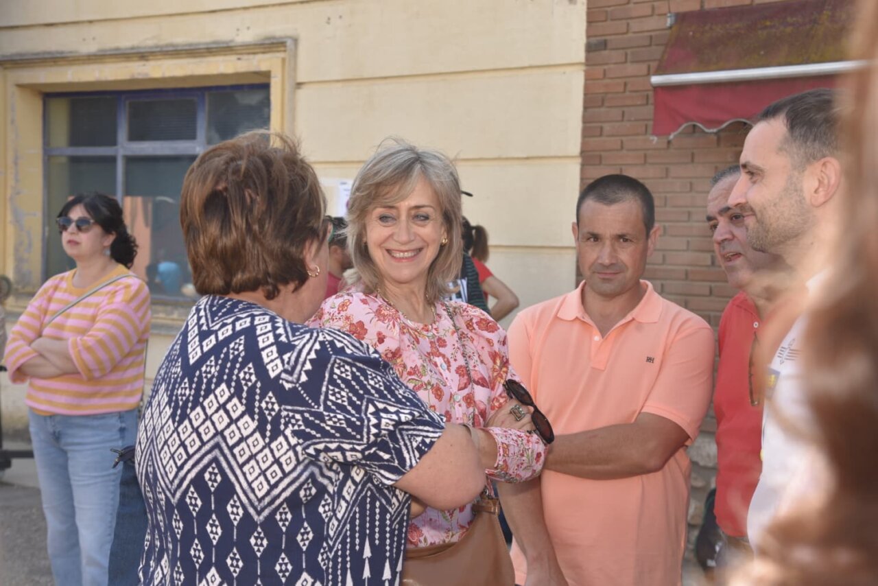 David García Catalina y Elisa Hernández Asensio en la Legua de Quintana