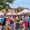 Multitud de personas en la Feria del Pan en Grijota, Palencia