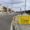 Cartel de acceso cortado a Avenida de Madrid por obras en calle Maestro Marcelino Vaca