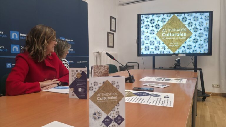 Presentación de actividades culturales en Villa Romana La Olmeda
