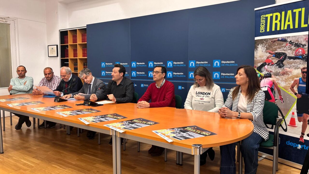 Presentación del Circuito de Triatlón Diputación de Palencia 2026