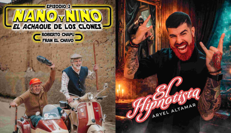 Cartel de comedia rural y hipnosis en el Teatro Ortega
