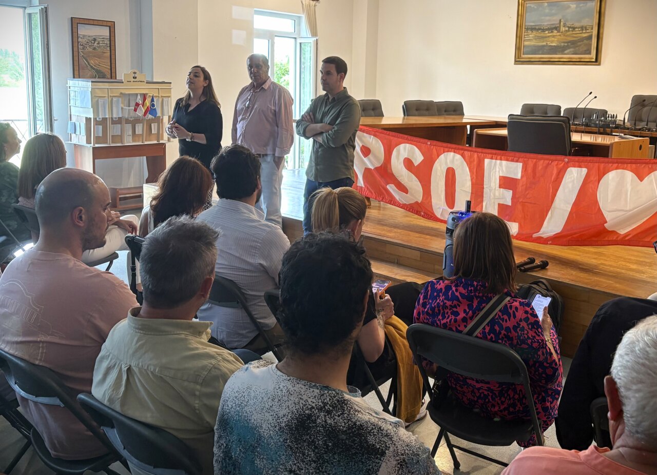 Reunión del Consejo Comarcal Socialista en Villamuriel de Cerrato