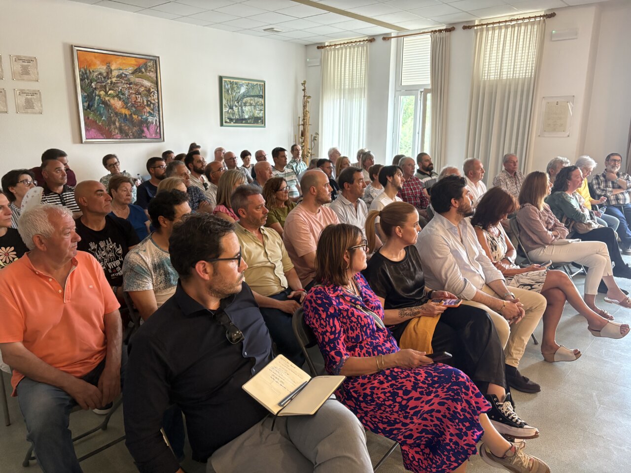 Reunión del Consejo Comarcal Socialista del Cerrato en Villamuriel de Cerrato.