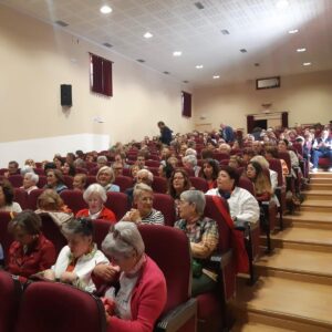 Asistentes al encuentro de clubes de lectura en Palencia