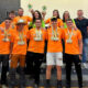 Equipo del CIFP Viñalta con medallas y trofeos tras ganar AgroChallenge