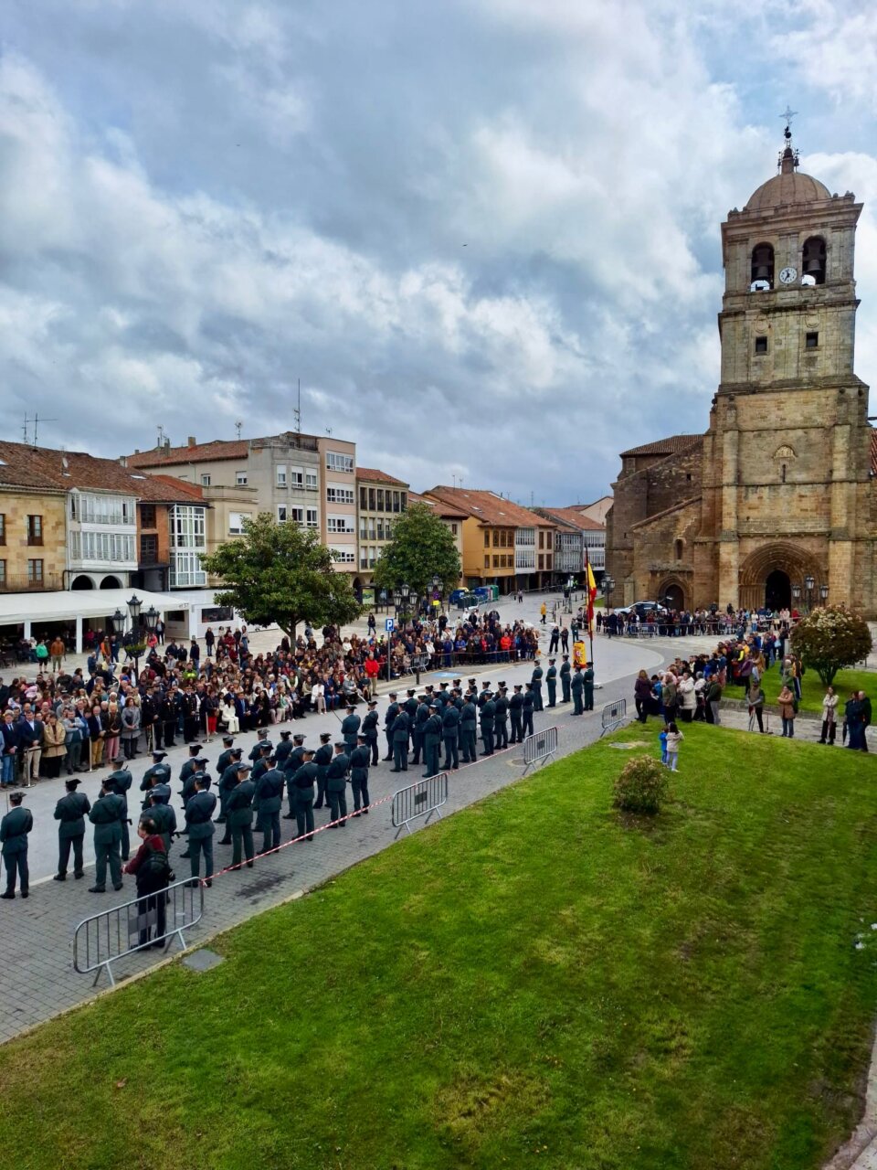 Acto conmemorativo del 182 aniversario de la Guardia Civil en Aguilar de Campoo