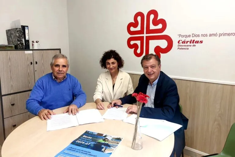 Reunión sobre becas de formación profesional en Palencia