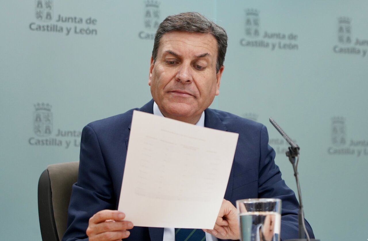 Carlos Fernández Carriedo en rueda de prensa sobre Renault y sindicatos