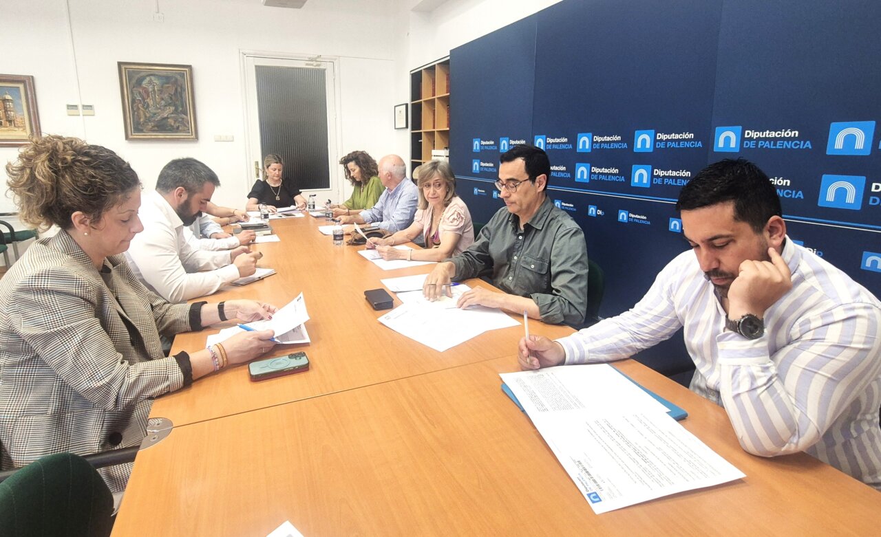 Reunión de la Junta de Gobierno de la Diputación de Palencia en mayo de 2026