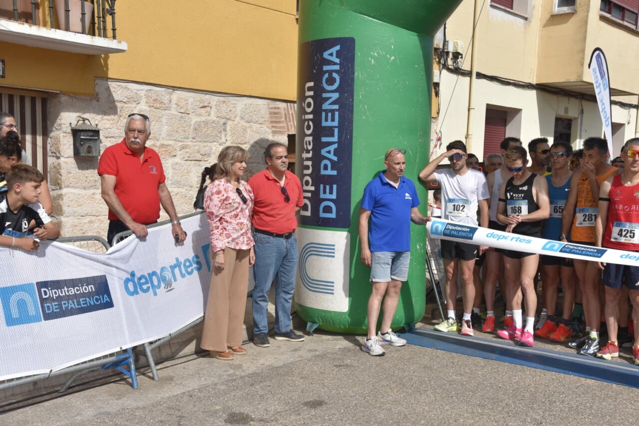 David García y Elisa Hernández en la Legua de Quintana