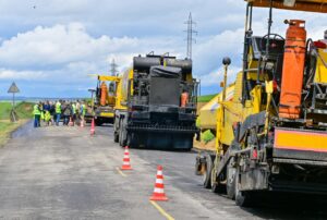 Obras de mejora en la carretera PP-4311 entre Lantadilla y Osorno