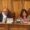 Miriam Andrés y un concejal en el Pleno del Ayuntamiento de Palencia