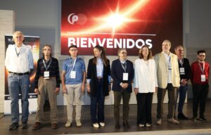 Participantes del Simposio Internacional del Sol y los Eclipses en Palencia