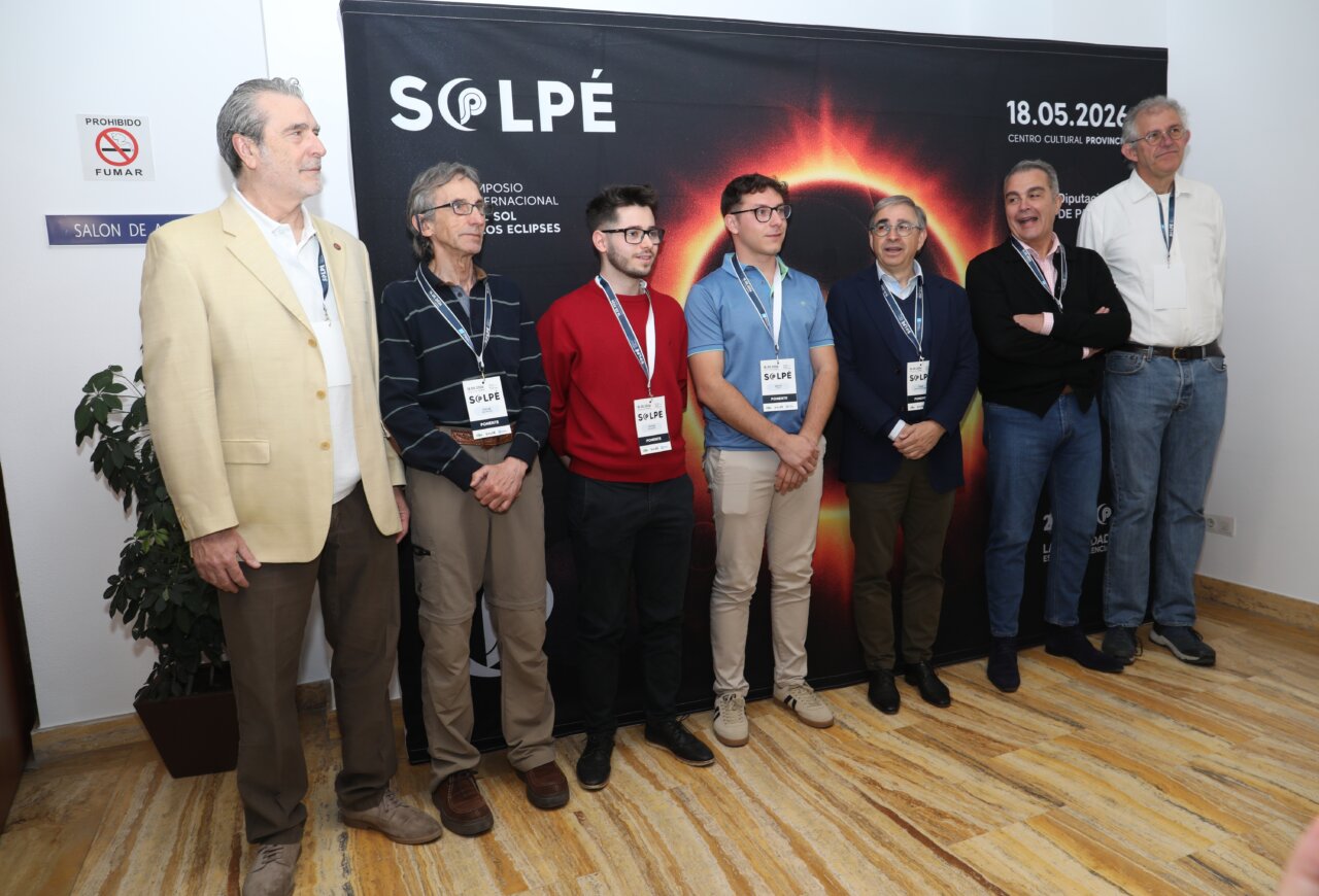 Participantes del Simposio Internacional sobre el Sol y Eclipses en Palencia
