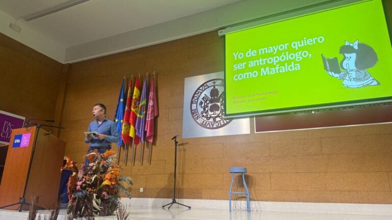 Presentador en el III Concurso de Humorología en la Universidad de Valladolid