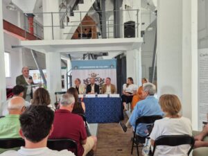 Inauguración del silo histórico en Villada con autoridades presentes