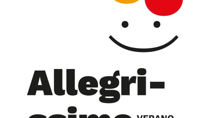 Logo del programa Allegrissimo 2026 con colores y sonrisa