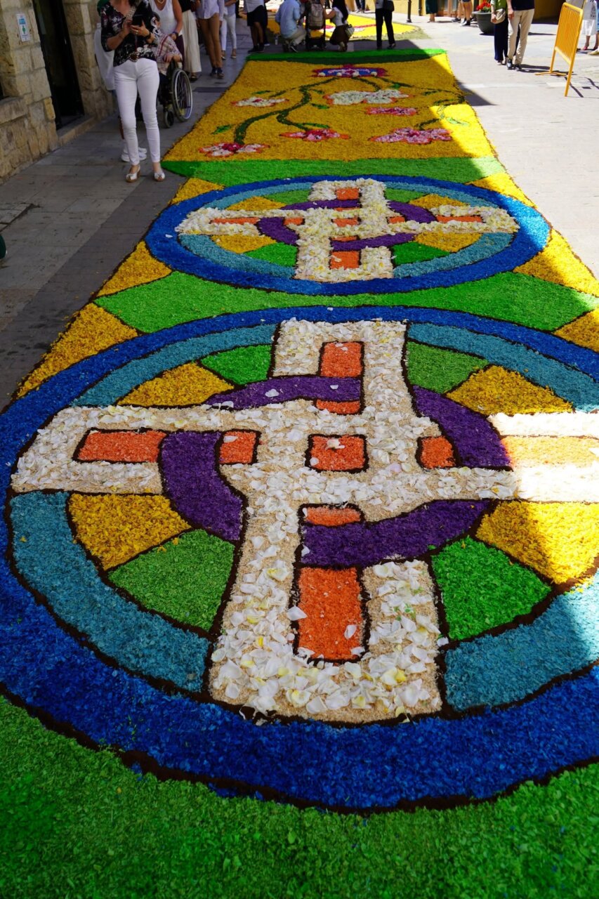Alfombra floral del Corpus Christi en Carrión de los Condes 2026