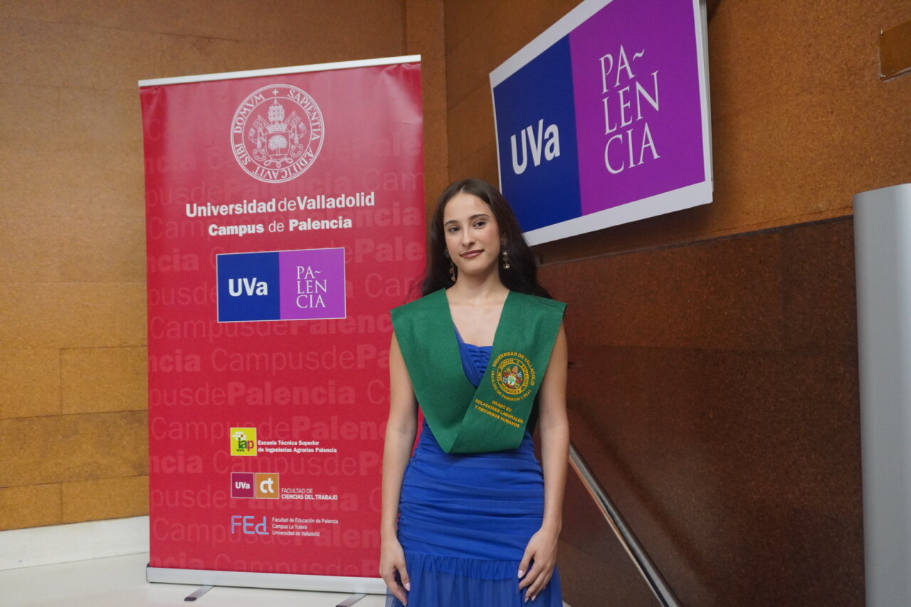 Estudiante graduada en Relaciones Laborales y Recursos Humanos en Palencia