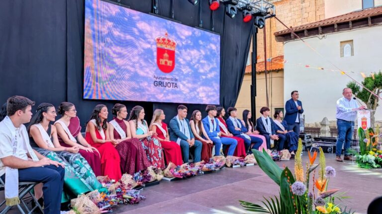 Ceremonia de proclamación de Damas y Caballeros en Grijota 2026