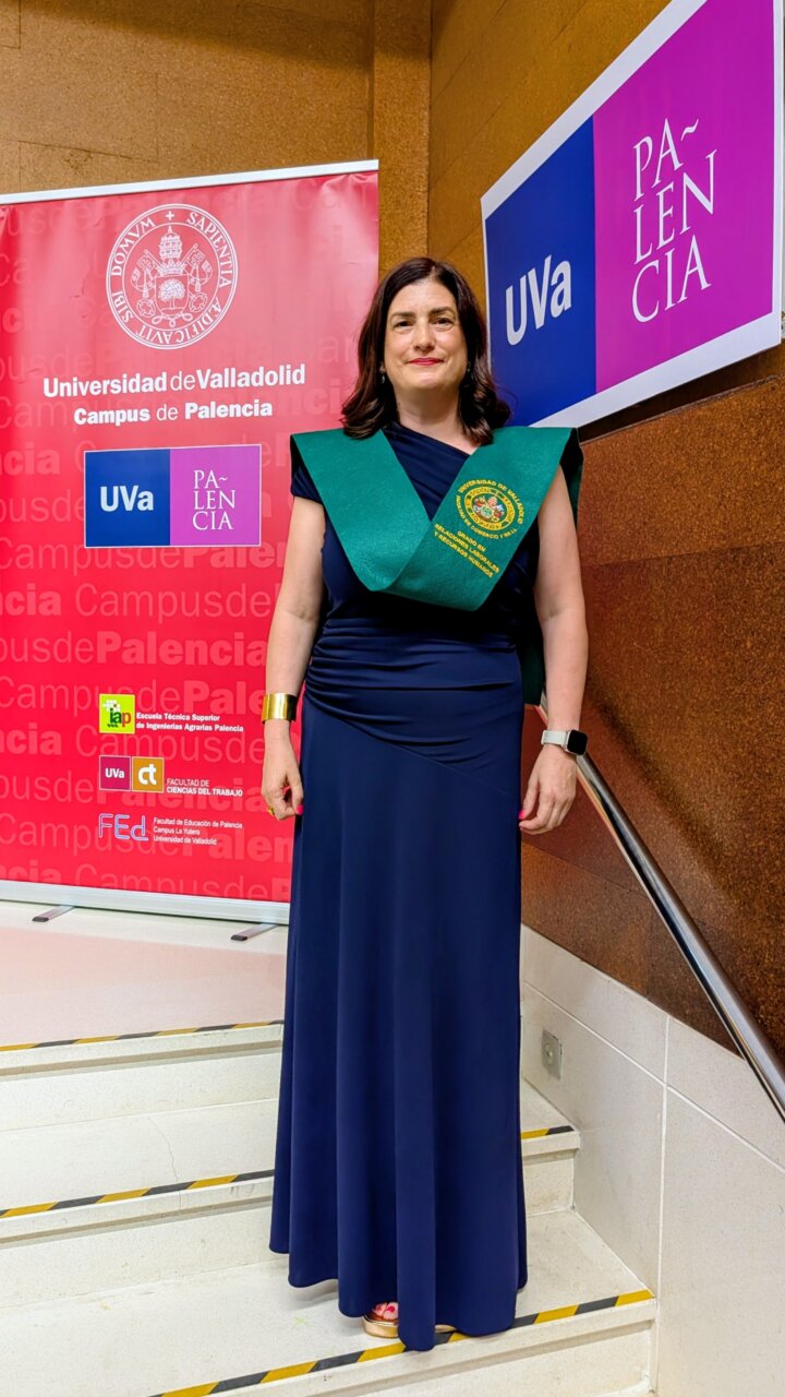 Graduación en el Campus de Palencia con estudiantes y profesores