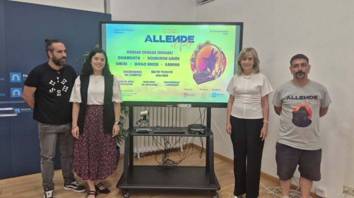 Presentación del festival Allende el Folk en Magaz de Pisuerga