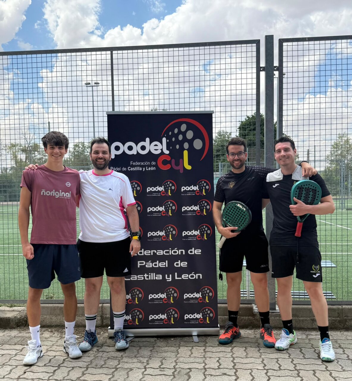 Carlos Pozo y Daniel de Diego, campeones del Campeonato Provincial de Pádel