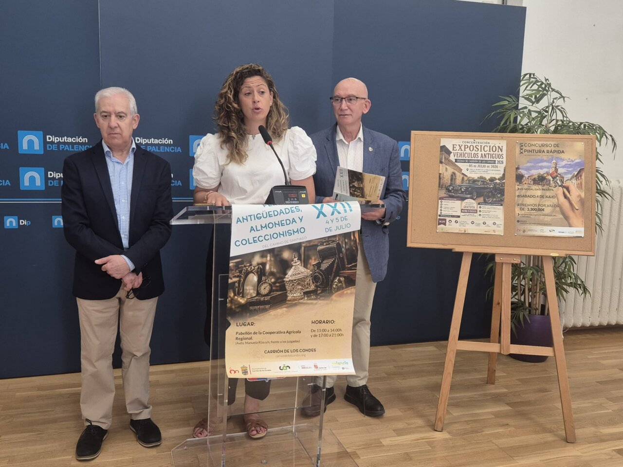 Presentación de la XXII Feria de Antigüedades de Carrión de los Condes