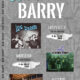 Cartel de conciertos en Bar Barry con fechas y artistas