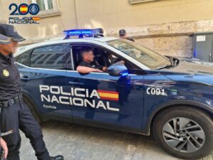 Vehículo de la Policía Nacional