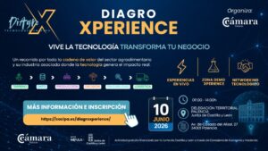 Evento DIAGRO XPERIENCE sobre tecnología agroalimentaria en Palencia